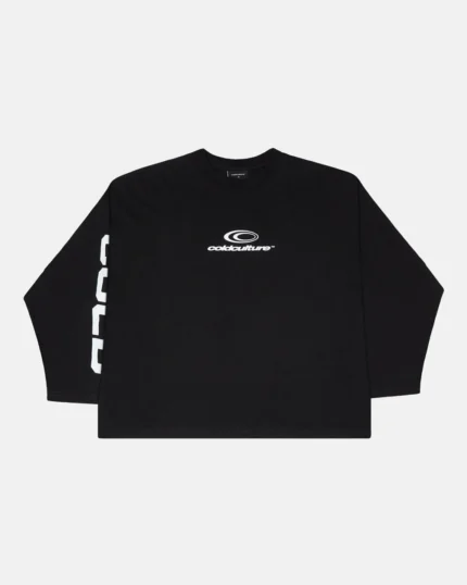 Cold Culture 55 Flames Longsleeve Black