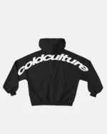 Cold Culture Curved Zip Hoodie India Ink
