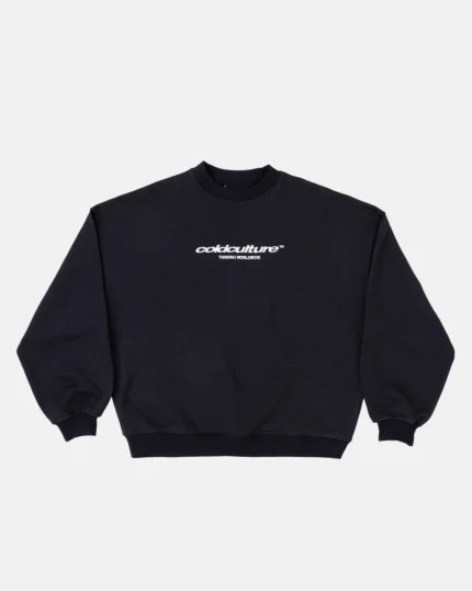 Cold Culture Essential Crewneck Black