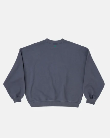 Cold Culture Essential Crewneck Turbulence Blue