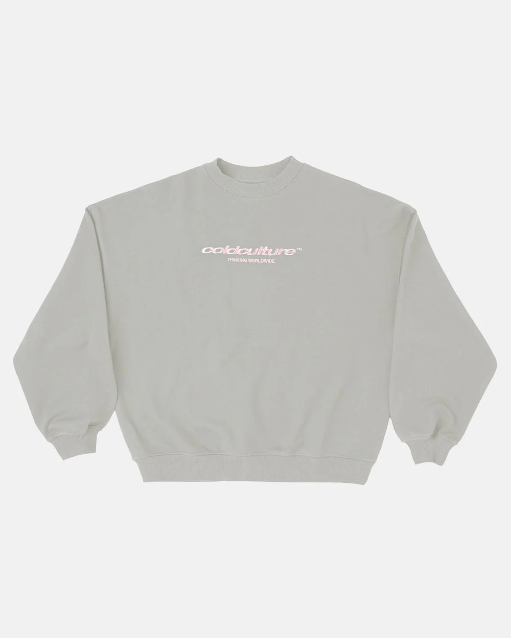 Cold Culture Essential Crewneck Ultimate Grey Cold Culture Essential Crewneck Ultimate Grey