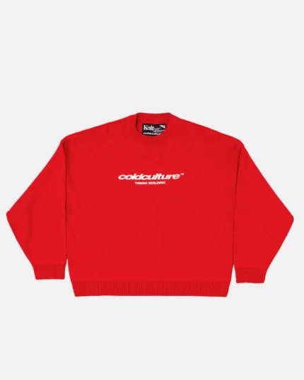 Cold Culture Essential Knit Astorath Red