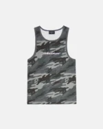 Cold Culture Essential Tank Top Camo Grey