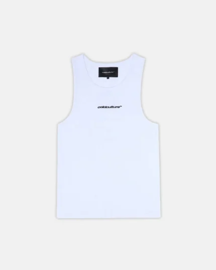 Cold Culture Essential Tank Top White