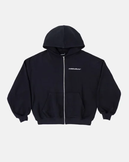 Cold Culture Essential Zip Hoodie Black