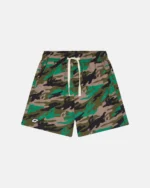 Cold Culture Green Camo Swim Short