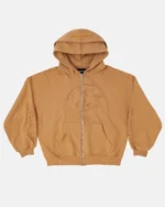 Cold Culture No Rules Zip Hoodie Light Brown