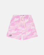 Cold Culture Pink Camo Swim Short
