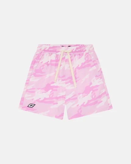Cold Culture Pink Camo Swim Short