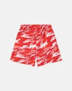 Cold Culture Red Camo Swim Short