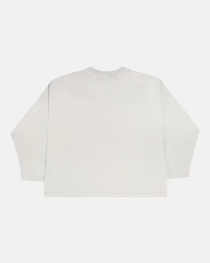 Cold Culture Script Longsleeve Tee Light Grey