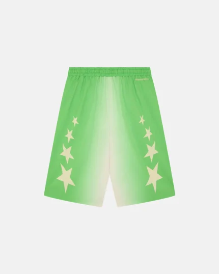 Cold Culture Stars Wide Swim Shorts Green