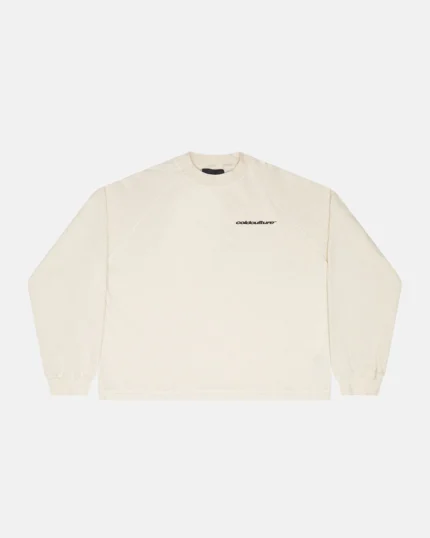 Cold Culture Thermal Longsleeve Tee White