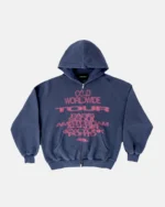 Cold Culture Tour Zip Hoodie Dark Blue