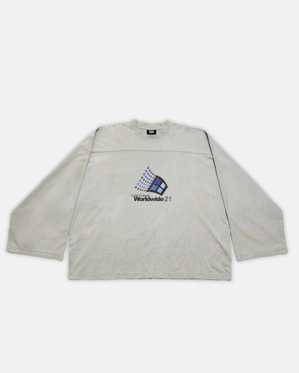 Cold Culture Worldwide 21 Monster Longsleeve Tee Space Grey Cold Culture Worldwide 21 Monster Longsleeve Tee Space Grey