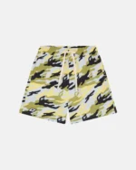 Cold Culture Yellow Camo Swim Short