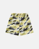 Cold Culture Yellow Camo Swim Short