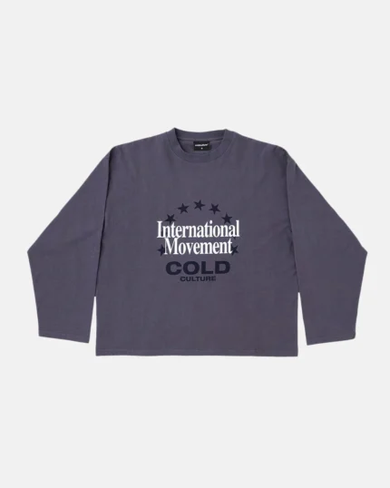 Cold Culture i.m Longsleeve Tee Dark Blue