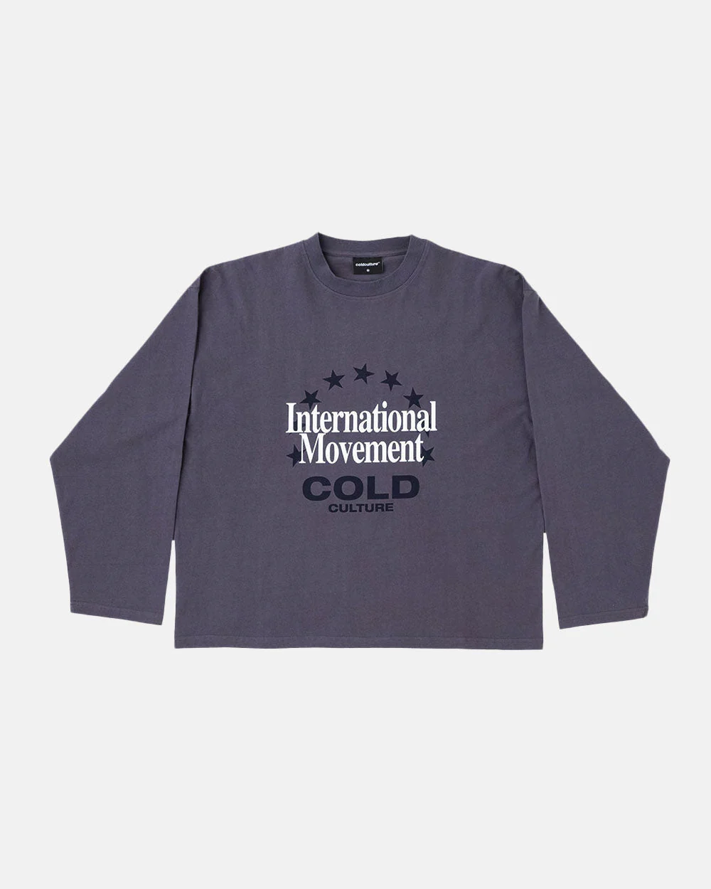 Cold Culture i.m Longsleeve Tee Dark Blue Cold Culture i.m Longsleeve Tee Dark Blue