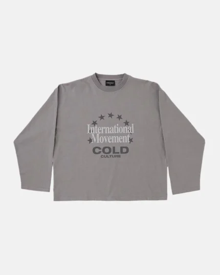Cold Culture i.m Longsleeve Tee Dust Grey