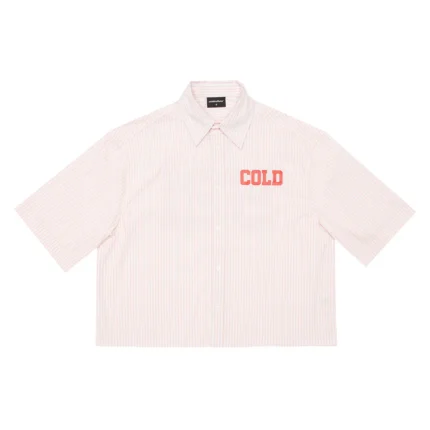 Cold Culture Countdown Shirt Pink Stripes