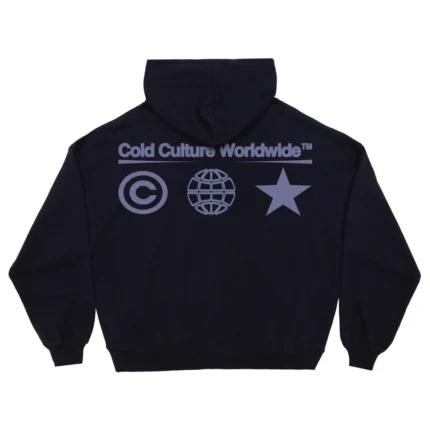Cold Culture Desert Zip Hoodie Blackish Blue