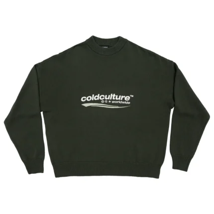 Cold Culture Enterprise Knit Dark Green