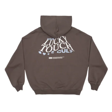 Cold Culture Lucky Touch Hoodie Cafe Noir