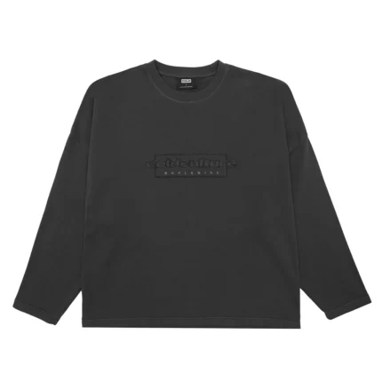 Cold Culture Ripped Box Logo Crewneck Night Green