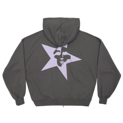 Cold Culture Starface Zip Hoodie Grey