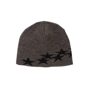 Stars Beanie Grey