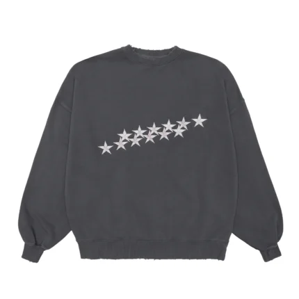 Cold Culture Stars Crewneck Dust Grey