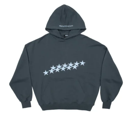 Cold Culture Stars Hoodie Slate Blue