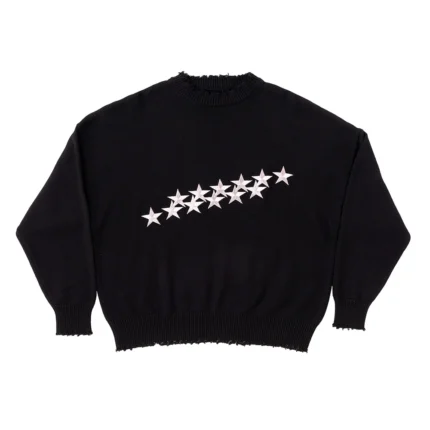 Cold Culture Stars Knit Black