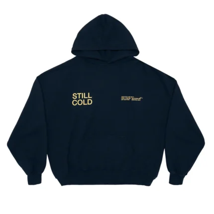 Cold Culture Still Cold Hoodie Midnight Blue