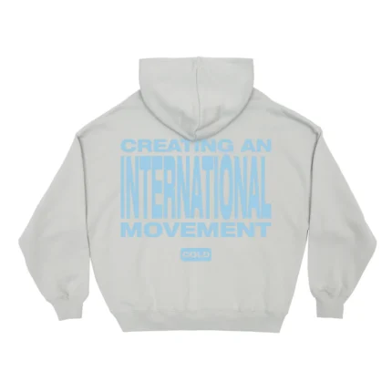 Cold Culture Type Modification Hoodie Pearl Grey