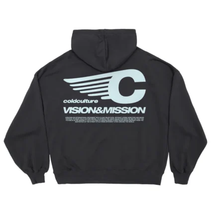 Cold Culture Vision Mission Hoodie India Ink