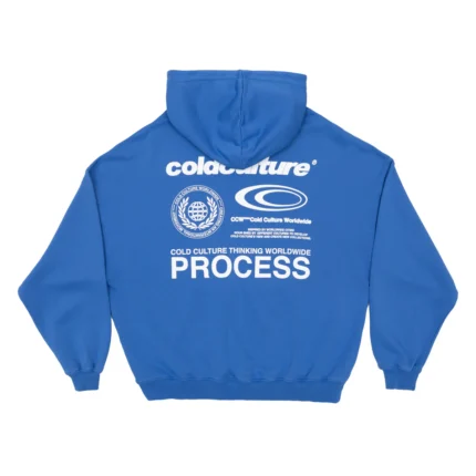 Cold Culture Visualize Hoodie Saphire Blue