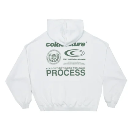 Cold Culture Visualize Hoodie White
