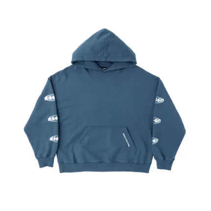 Cold Culture Worldwide Circle Hoodie Slate Blue